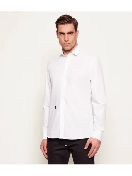 Philipp Plein Cămașă Sugar Daddy alb