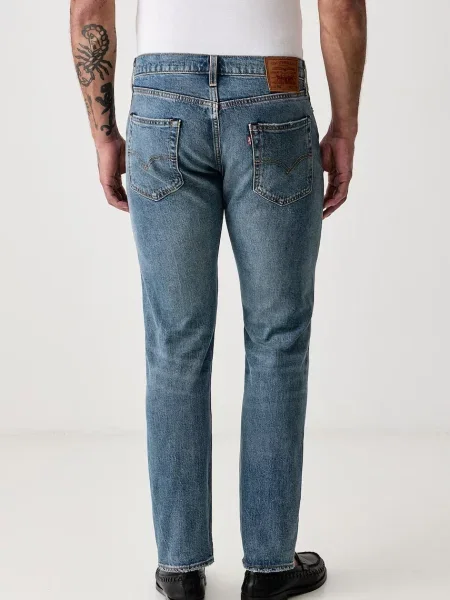 Levi's jeansy tapered TAPER niebieski