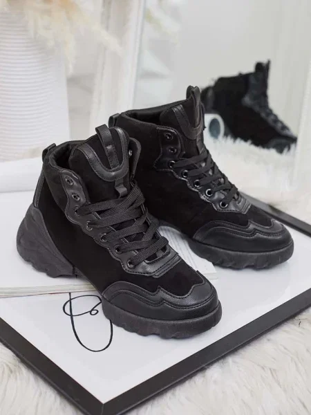 Sneakerși Resti negru