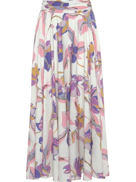 LASCANA Fustă mai multe culori alb