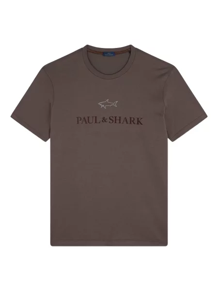 Tricou Paul & Shark maro