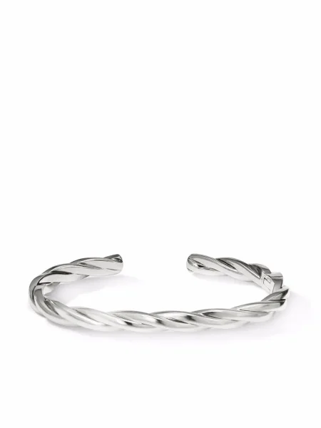 Brăţară David Yurman argintiu