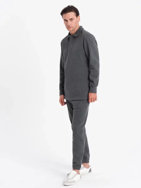 С яка поло тениска Ombre сиво