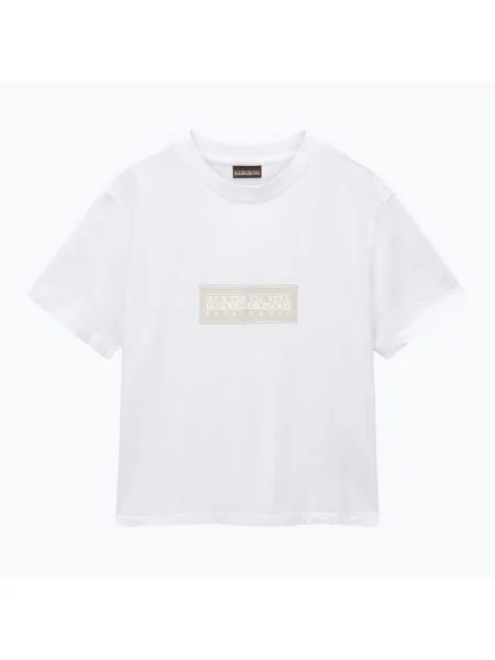 Дамска тениска Napapijri S-Suze bright white бяло