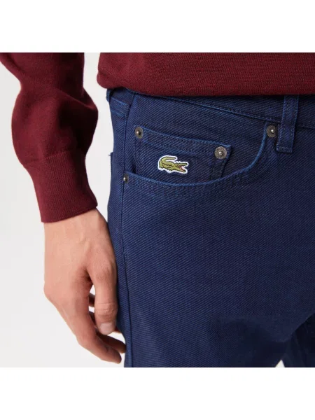 Lacoste Spodnie Lacoste granatowe