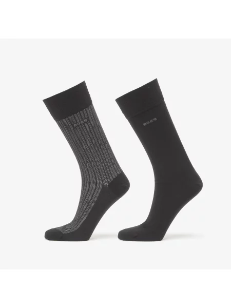 Ponožky Hugo Boss Rs Minipattern Cc Black černé