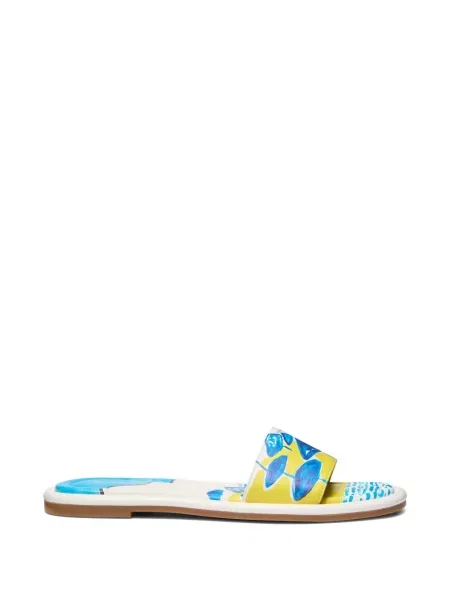 Sandale Michael Kors cu imagine galben