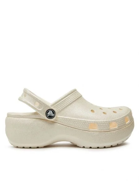 Crocs Dreváky Classic šedobiela
