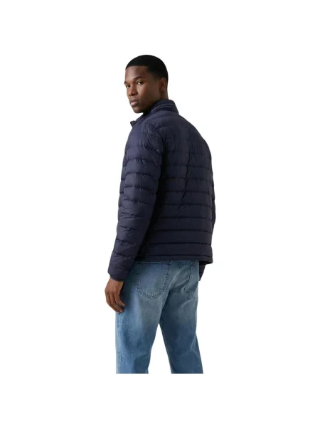 Geacă de blugi Calvin Klein Jeans albastru