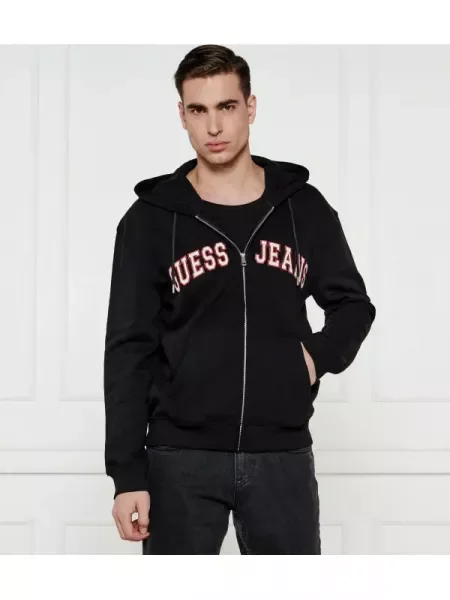 Guess Jeans Hanorac negru