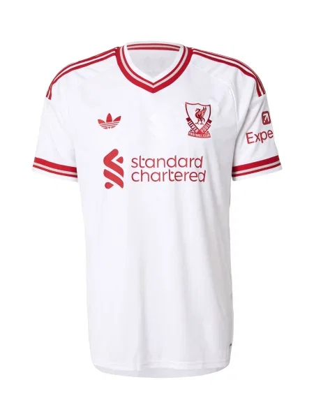 Tricou Adidas din jerseu alb
