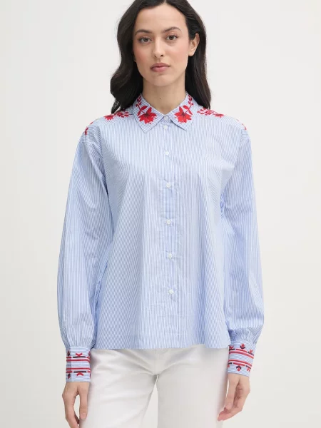 Mos Mosh cămașă pentru femei din Osmo albastru