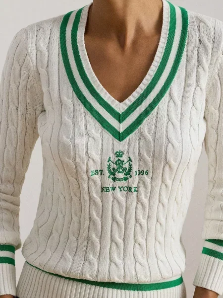 Свитер Lauren Ralph Lauren белый