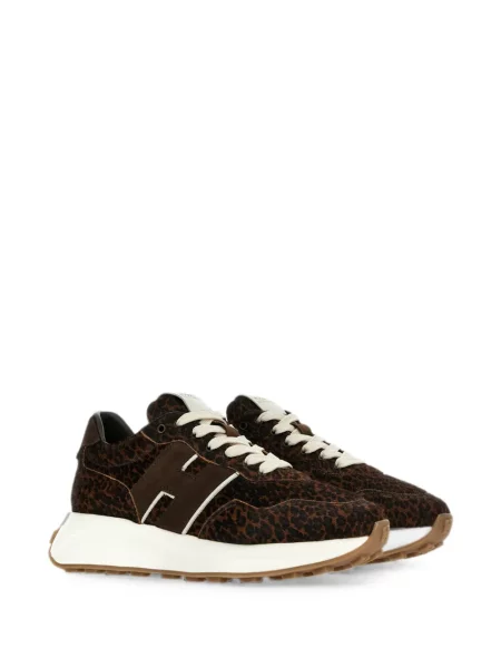 Sneakerși Hogan maro
