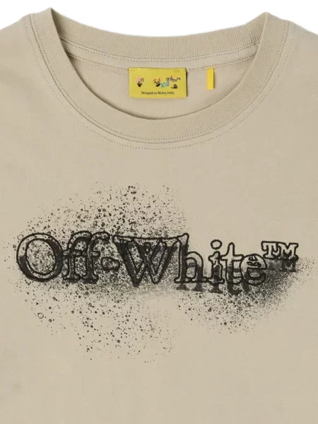 Koszulka dziecięca Off-white biała