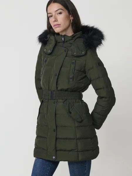 KOROSHI Geacă de iarnă kaki