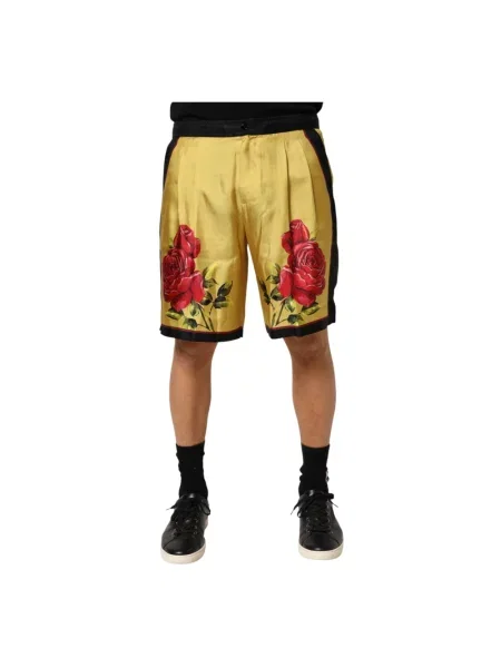 Bermudy Dolce And Gabbana żółte