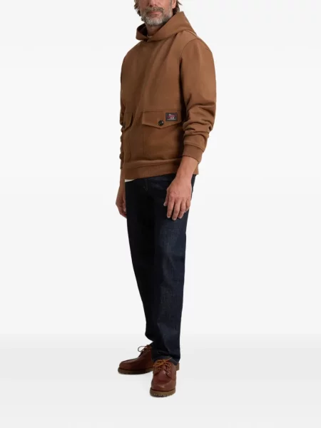 Hanorac cu glugă Woolrich maro