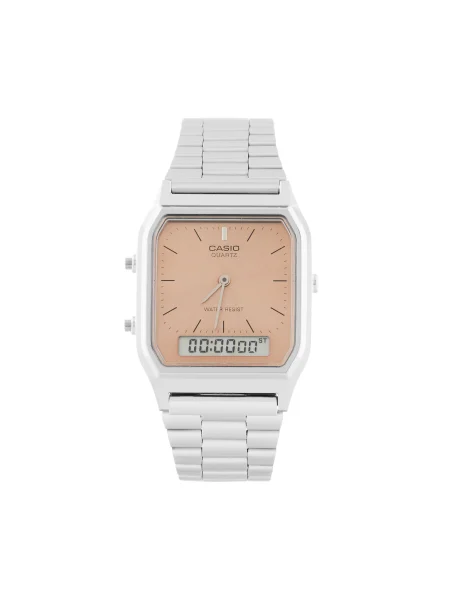 Casio Hodinky Vintage Strieborná