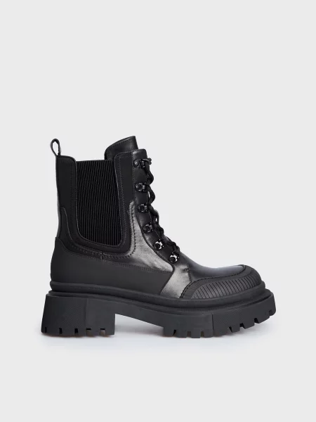 Кожаные ботинки Prpy черные