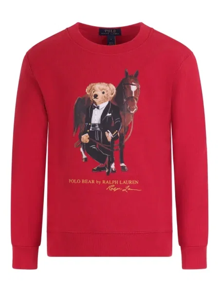 Bluza dziecięca Polo Ralph Lauren czerwona