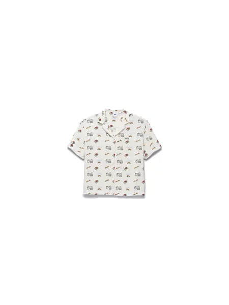 Vans Anaheim Sidewall Buttondown Top Kobiety Koszula Vans Size: XS biały
