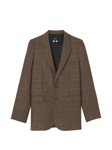 Sacou A.p.c. în carouri maro