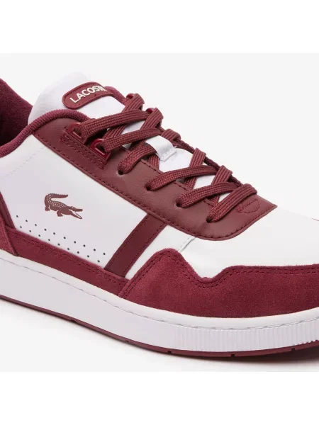 Lacoste Tenisówki Z Nadrukiem Graficznym T-Clip białe