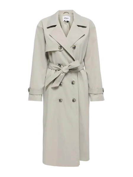 ONLY Palton de primăvară-toamnă ONLDISA grej bej