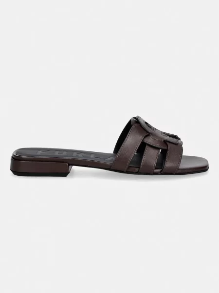 Furla шльопанці шкіряні Summer