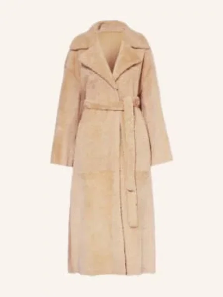 Arma Kožený Kabát Rien Oboustranný krémová