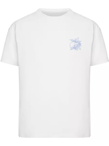 Miss Tee Tricou Andalucia Espana Limon Fresco Citrus albastru alb