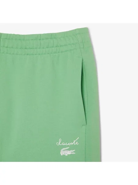 Спортивные штаны Lacoste белые