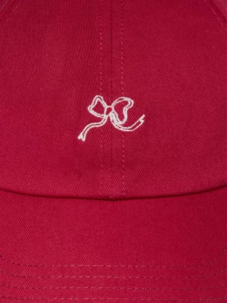 Czapka z daszkiem z czystej bawełny Special Drop Marc O'polo Denim czerwona