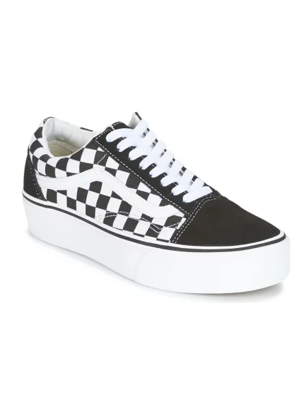Tenisky Vans Old Skool na platformě černé