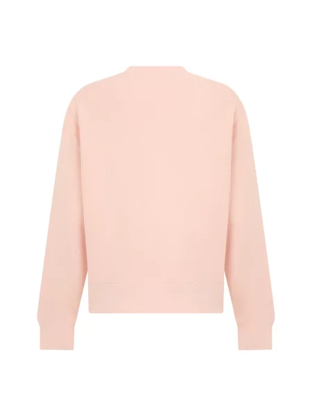 Bluza Burberry z nadrukiem różowa