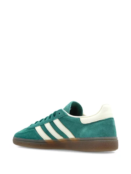 Ριγέ παντοφλες Adidas με κορδόνια με δαντέλα μαύρο