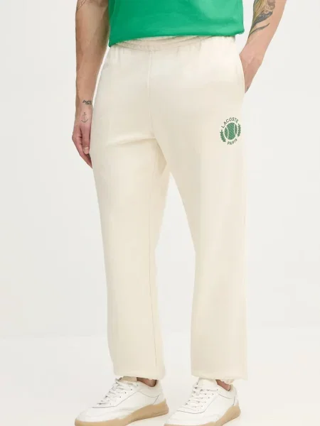 Spodnji del trenirke Lacoste bež