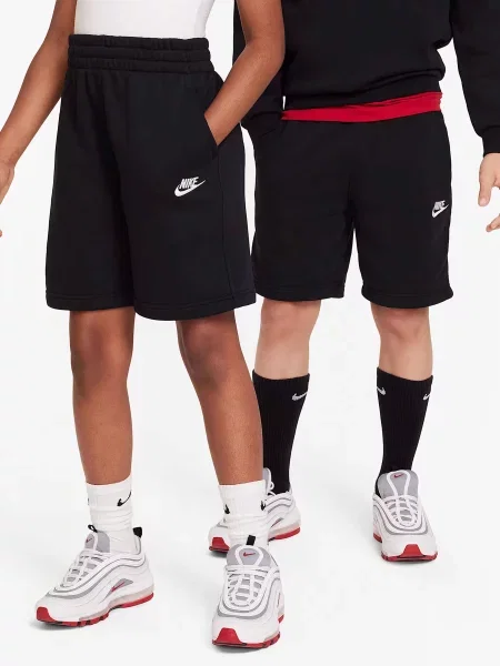 Детские спортивные шорты Nike черные