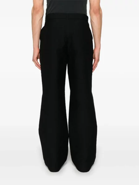 Pantaloni cargo Casablanca din jacard negru