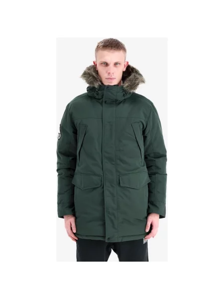 Kurtka Superdry Everest Faux Parka Las S zielony