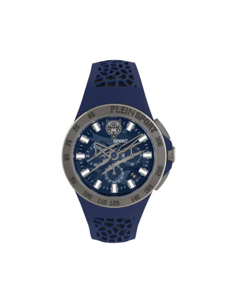 Годинник Plein Sport Thunderstorm Chrono Голубий синій