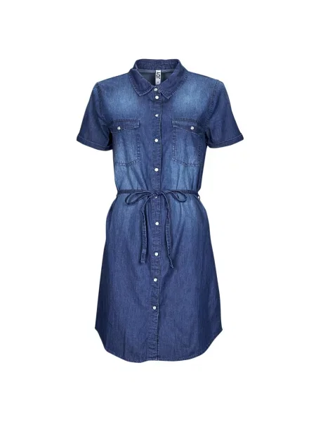 Rochie tip cămașă Jdy albastru
