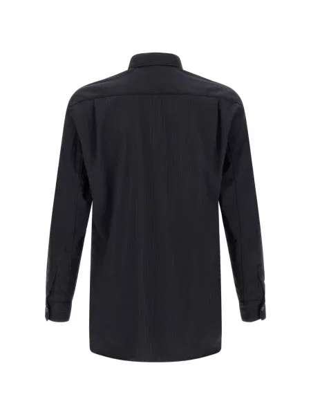 Cămașă Comme Des Garçons Shirt asimetrică albastru