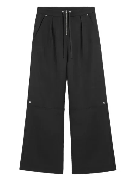 Pantaloni Ami Paris plisate negru