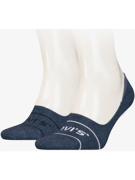 Skarpety sportowe Levi's Low Rise Ciemnoszare 2 pary szare