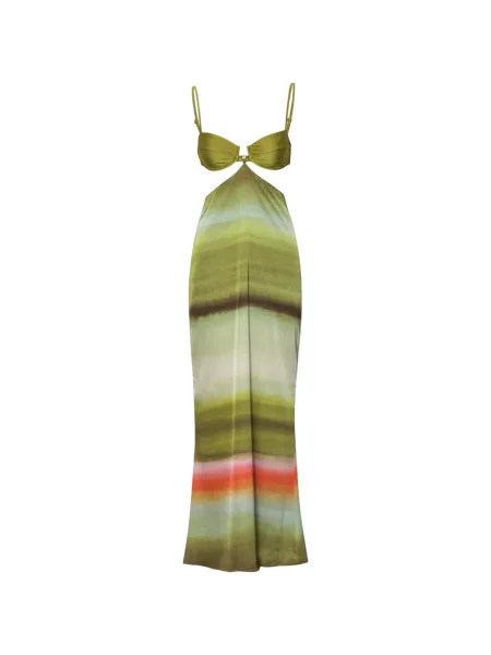 Rochie Baobab cu spatele deschis verde