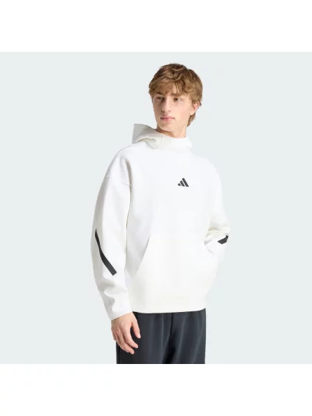 MIKINA S KAPUCÍ ADIDAS Z.N.E. bílá