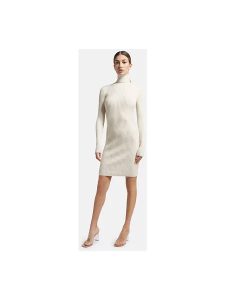 Sukienka Wolford z wełny merino biała
