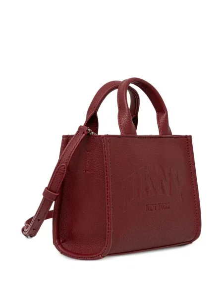 Shopperka Dkny z logo czerwona